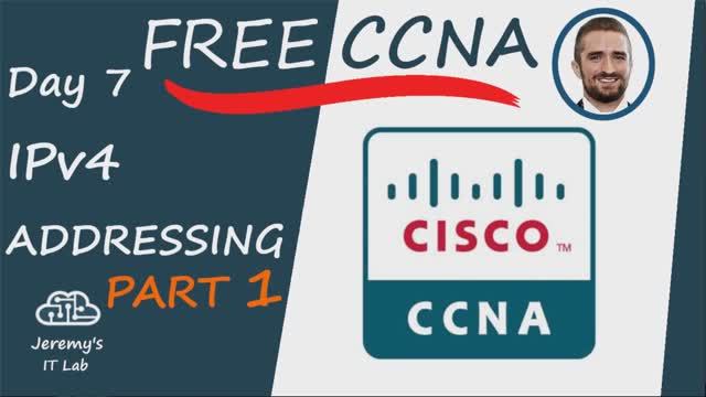 (РУССКИЙ перевод)Free CCNA _ IPv4 Addressing (Part 1) _ Day 7 _ CCNA 200-301 Complete Course смотреть онлайн