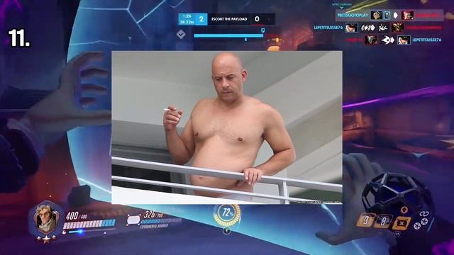 20 САМЫХ СТРАННЫХ багов за 5 лет в Овервотч (часть №5) | Overwatch bugs, glitches and WTF moments смотреть онлайн