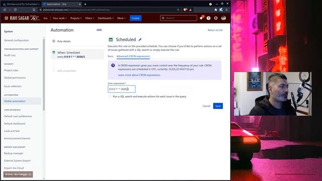 Jira Cloud Automation - Scheduled job to trigger a script смотреть онлайн