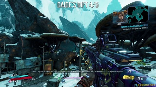 Borderlands 3 - Guns, Love And Tentacles (DLC #2) All Gaige's GIFTS & ELDRITCH Stones Locations смотреть онлайн