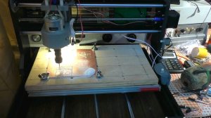 Делаем печатную плату на станке CNC3018
