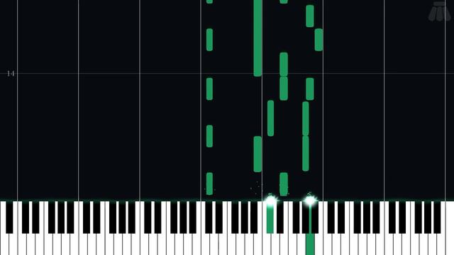 Memory - Undertale - Easy Piano Tutorial смотреть онлайн