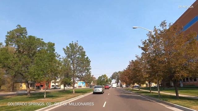 Colorado Springs, Colorado - Driving Tour 4K