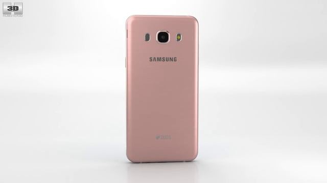 Samsung Galaxy J5 (2016) Rose Gold 3D model by Humster3D.com смотреть онлайн