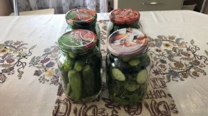 Маринованные огурцы по-еврейски. Готовлю постоянно. Съедаются за сезон.