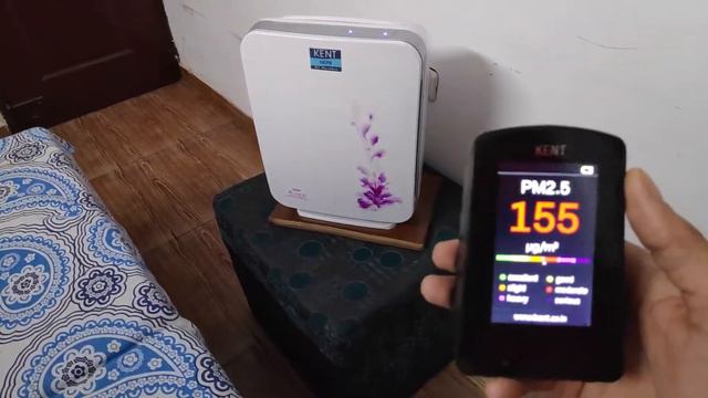 Air Purifier Quality Test with Air Pollution monitor machine | KENT Air Purifier ka Live TEST Dekhl смотреть онлайн