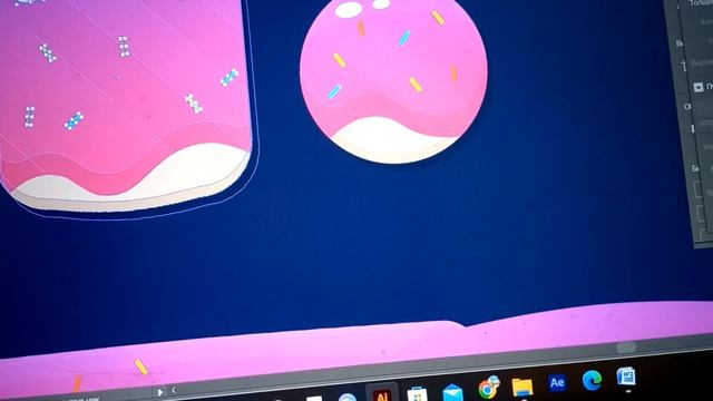 My Game UI Buttons Pink Design Assets Presentation In Adobe Illustrator Taking Apart GUI Preview смотреть онлайн
