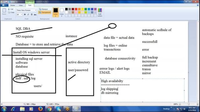 MS SQL DBA online Training | Microsoft SQL Server DBA online Training live 1st class--(Subhani) смотреть онлайн