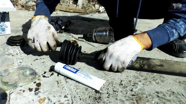 Замена внутренней гранаты (внутреннего шруса) ваз 2114 смотреть онлайн