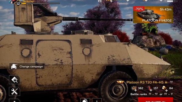 War Thunder Mobile - New Year 2024 Hangar theme