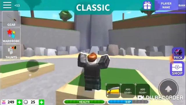 играю в ROBLOX режим Остров выживаний смотреть онлайн