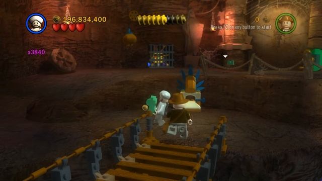 LEGO Indiana Jones: The Original Adventures 100% Прохождение - Финал - Храм Грааля смотреть онлайн