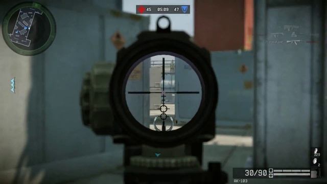 warface- AK-103 - oil depot смотреть онлайн