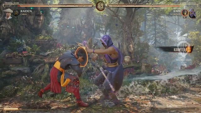 This was The BEST RAIN I Played in Mortal Kombat 1 - Online Ranked Matches смотреть онлайн