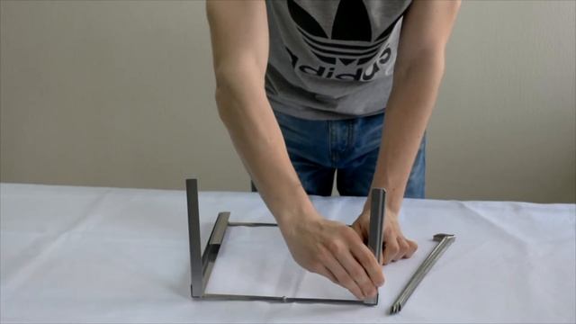 Мангал складной "Берег". Обзор комплектации и сборка/Barbecue folding "Bereg" смотреть онлайн