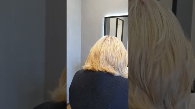 Блондинка без порошка? #hair #блондинка #колористика #blonde смотреть онлайн