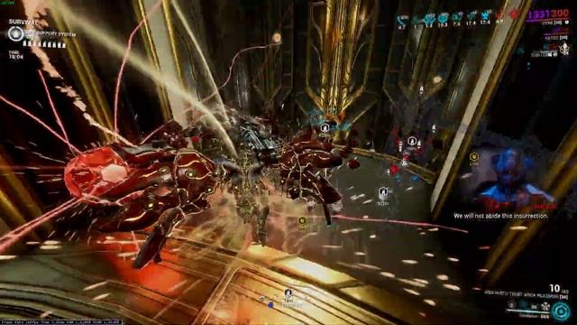 [Warframe] Steel Path Conjunction Survival With Gyre