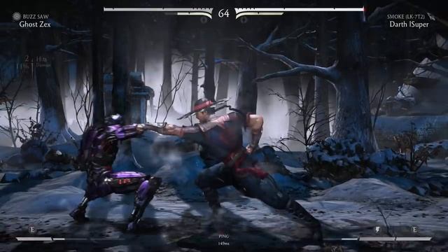 100% DAMAGE VORTEX WITH SMOKE! - Mortal Kombat X "Smoke" Gameplay (Mortal Kombat XL) смотреть онлайн