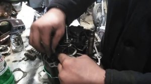 Сборка двигателя ORION 152FMI (125cc)