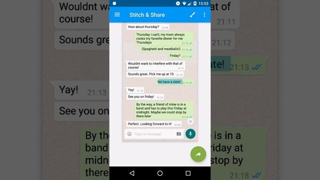 Stitch & Share - New scrolling feature смотреть онлайн