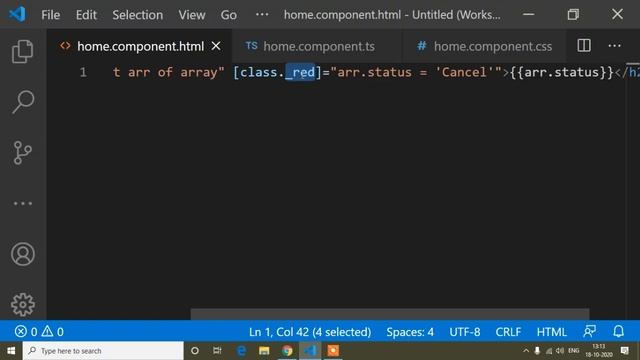 Class binding conditionally in angular || Class binding in angular || Angular || Angular Tutorial смотреть онлайн