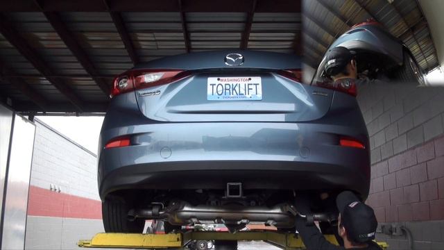 2014-2018 Mazda 3 Sedan Hidden EcoHitch Trailer Hitch -Torklift Central смотреть онлайн
