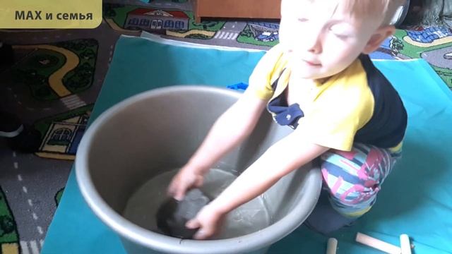 Рисование на камнях мелом у себя дома II Развивашка смотреть онлайн