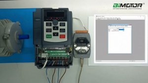 Управление по MODBUS частотным преобразователем BIMOTOR BIM-500A