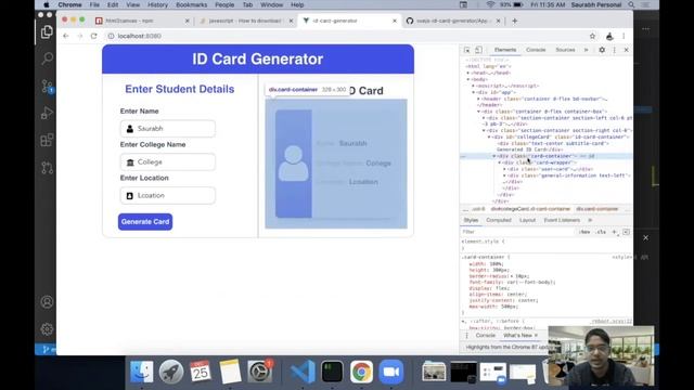 Building id card generator using #Vue.js - Part 4 смотреть онлайн