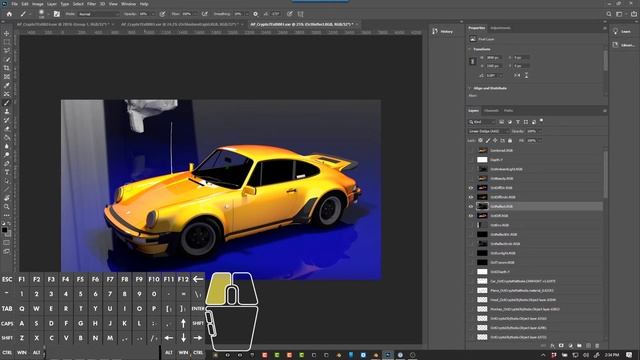 Octane for Blender // Cryptomattes, Render Passes and using EXRs in Photoshop смотреть онлайн