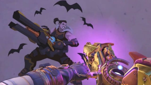 Zarya's Einherjar Spray in-game смотреть онлайн