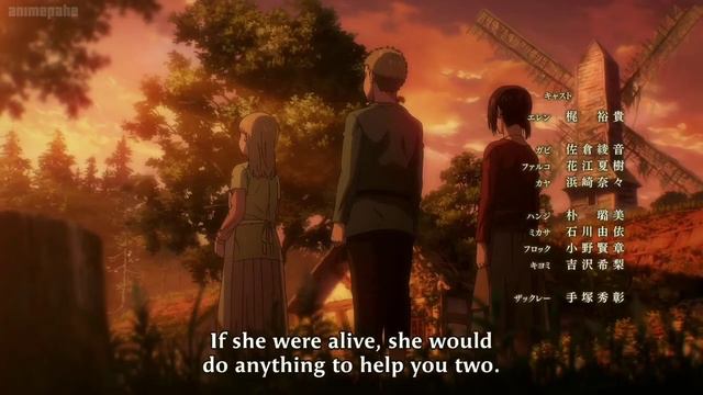 kaya tells falco and gabi how sasha saved her life | |attack on titan season 4 || english sub смотреть онлайн