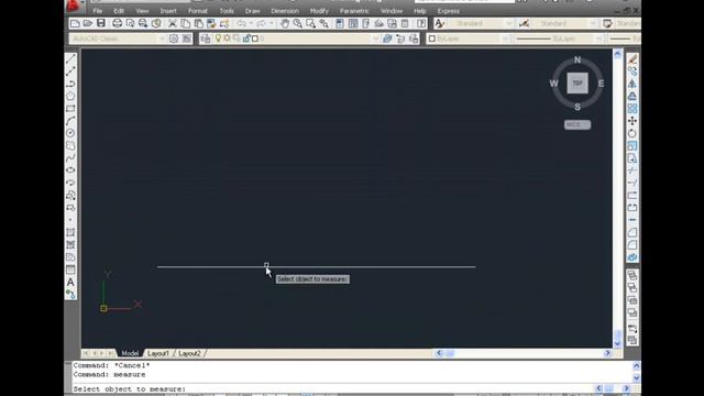 AutoCAD Tutorial - Measure Command смотреть онлайн