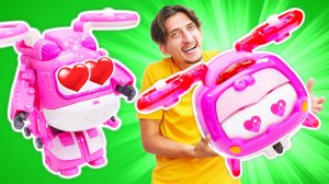 Супер Крылья игрушки для детей. Самолетик Супер Джетт замерз! Вертолет Дизи летит спасать Джетта!