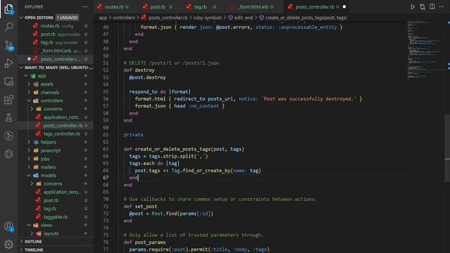 Tags In Rails 7 With Many To Many Relationship | Ruby On Rails Tutorial смотреть онлайн