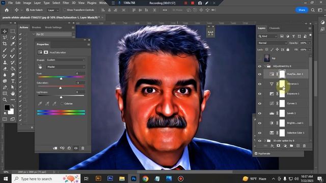 Legendary Oil Portrait Photoshop Action смотреть онлайн