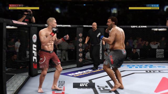 ЗЕЛИМХАН ПРОТИВ КОВАЛЕНКО РЕВАНШ БОЙ 🎮 UFC 3 📺 Летсплей игры смотреть онлайн