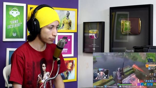 REACT RECORD 22 ABATES NO FORTNITE SOLO/SQUAD (Sev7n) смотреть онлайн