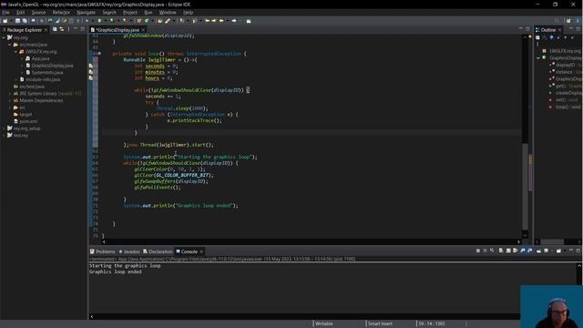 Java FX and LWJGL custom window timer смотреть онлайн