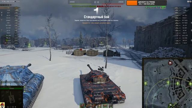 WOT, WORLD OF TANKS катаемся на танках попутно проходя марафон на лиса смотреть онлайн