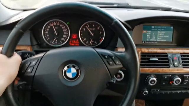 BMW 520 E61 2008- 6мкпп - N43 - Расход топлива