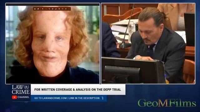 Jason Momoa Flirts With Camille On Stand In Johnny Depp Amber Heard Trial DUB