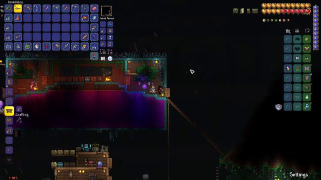 Terraria 1.4 Normal Mode | NIMBUS ROD,CRYSTAL SERPENT & BUTTERFLY WINGS&PLANTERA ARENA |Terraria #2 смотреть онлайн
