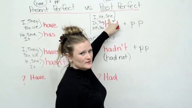 Present Perfect or Past Perfect? смотреть онлайн