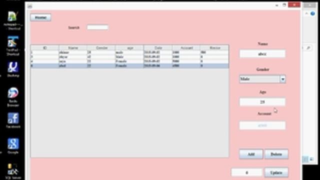 simple project by Netbeans with Sql server смотреть онлайн