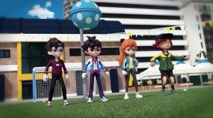 Тоботы. Детективы Галактики., 2 сезон, 16 серия. Битва на школьном стадионе