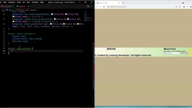 Basic Website Footer Design - Best practices смотреть онлайн