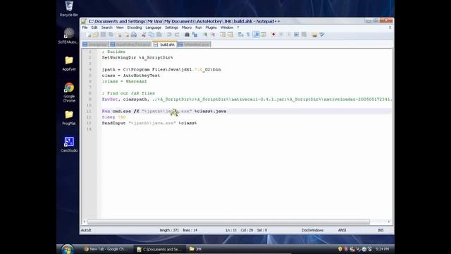 Using Java with AutoHotkey смотреть онлайн