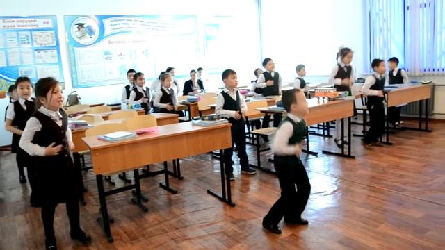 Урок англииского языка в 2 классе учитель Уразбагамбетова А.Т смотреть онлайн