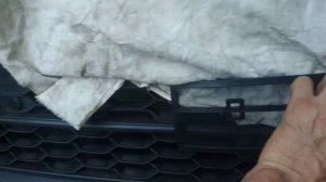 Установка сеток на решётку радиатора Фольксваген Тигуан 2